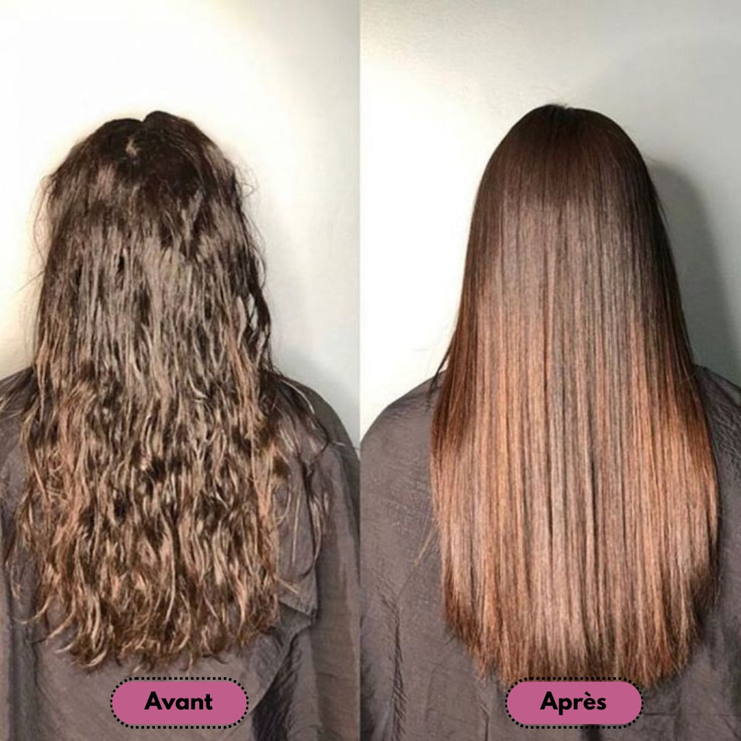 GlamFlow™ - Brosse Sèche-Cheveux 2-en-1